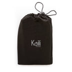 K0013AB | Women's strap in genuine full-grain leather, with light grain. Removable shoulder strap. Polished Nickel hardware. Black color. Dimensions: 20 x 10.5 x 2 cm. Packaging: Tnt bag-4