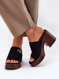 Heeled sandals model 213037 Step in style-0