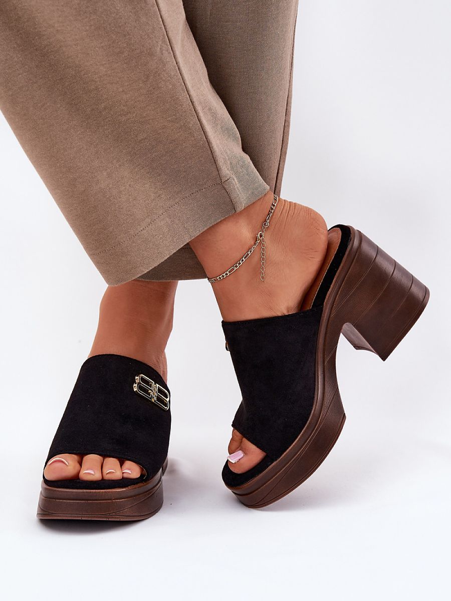 Heeled sandals model 213037 Step in style-0