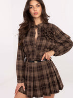 Short skirt model 220044 Italy Moda-0