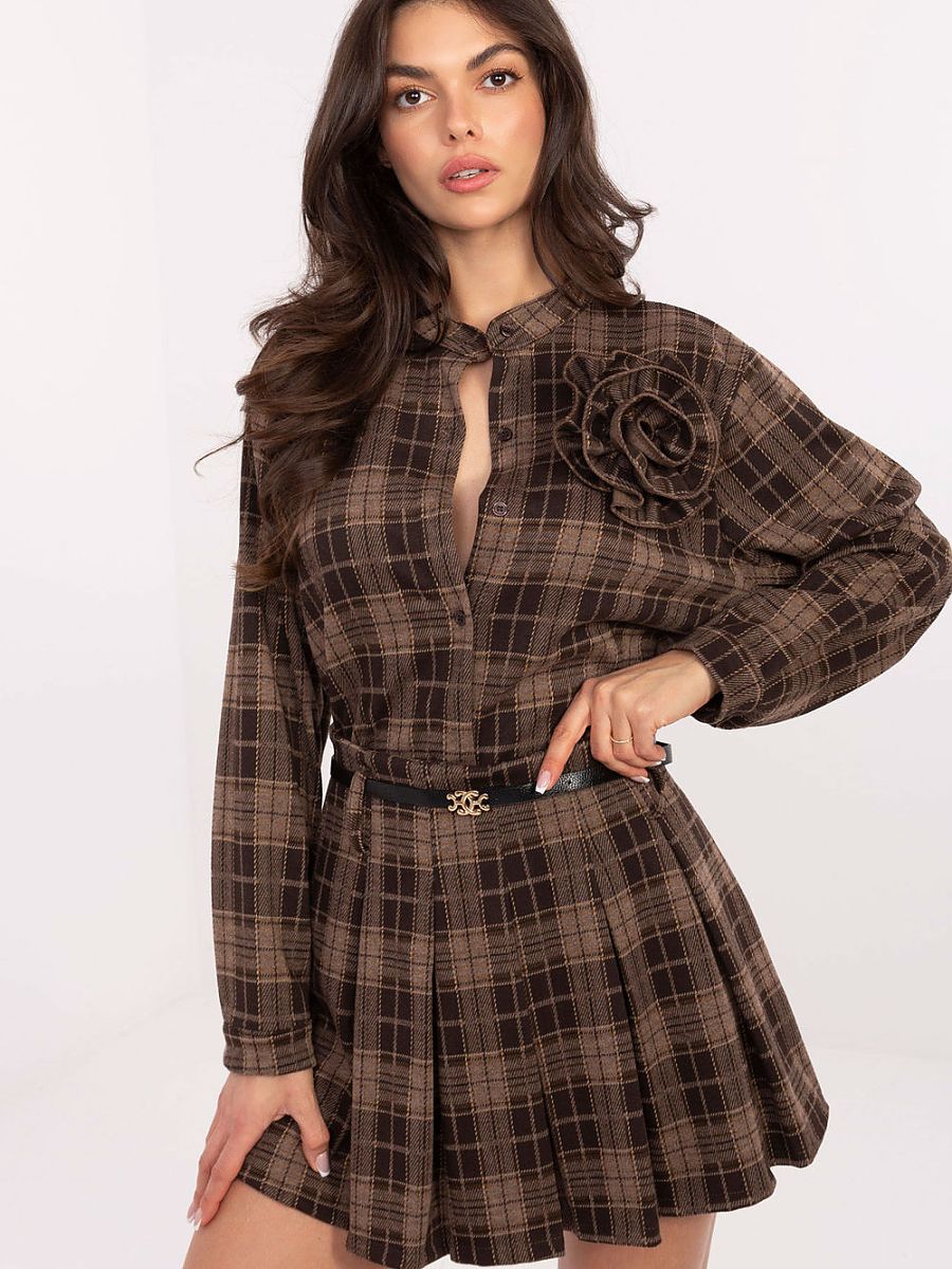 Short skirt model 220044 Italy Moda-0