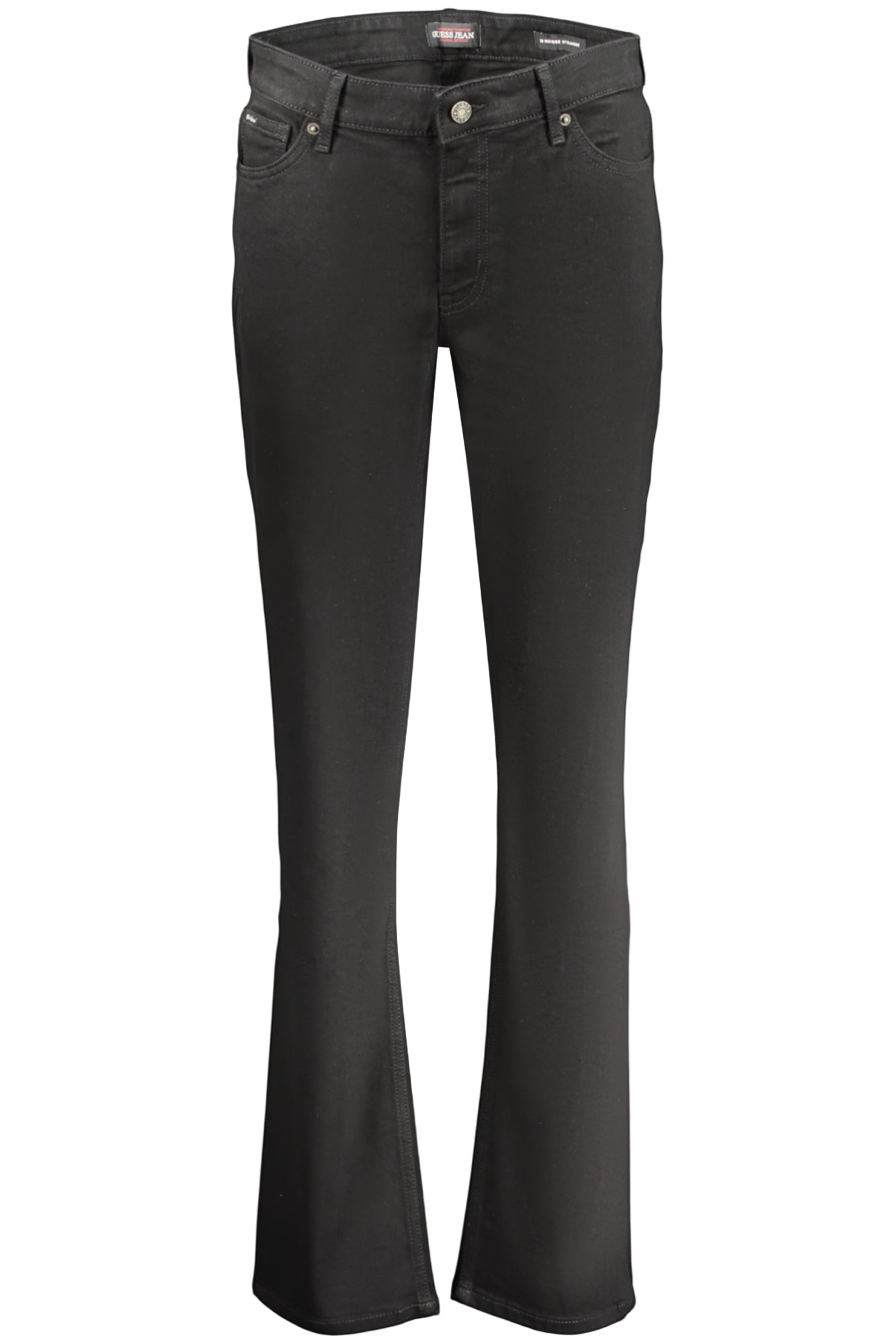 GUESS JEANS WOMEN'S BLACK DENIM JEANS-0