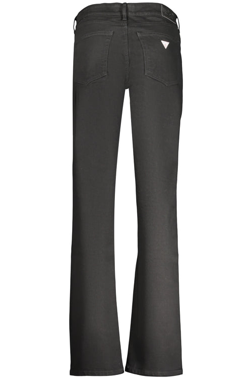 GUESS JEANS WOMEN'S BLACK DENIM JEANS-1