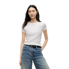 Tommy Hilfiger TJW SLIM ESSENTIAL RIB figurnära T-shirt