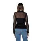 Morgan De Toi figurnära blus med transparenta ärmar