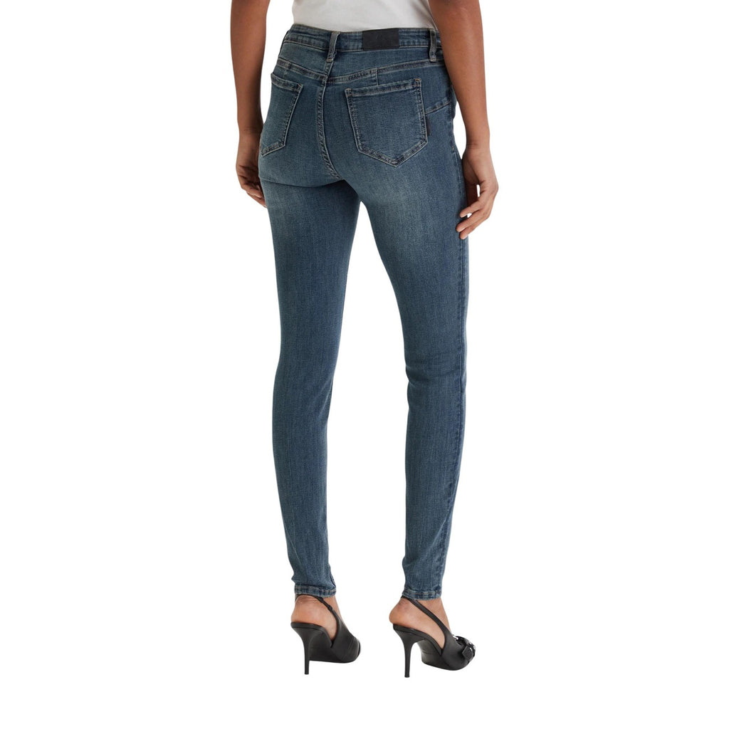 Armani Exchange blå jeans med stretch