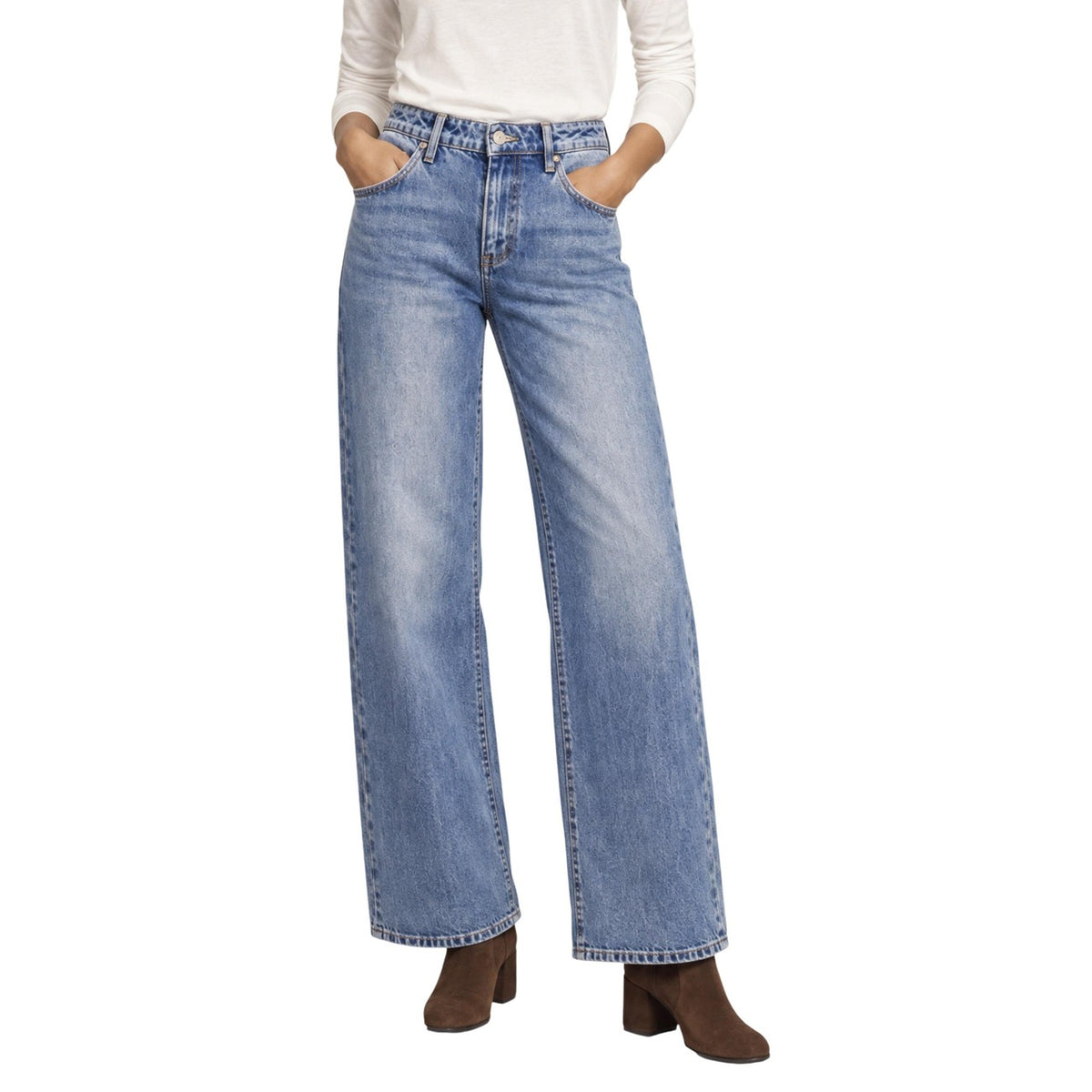 Armani Exchange jeans med vida ben