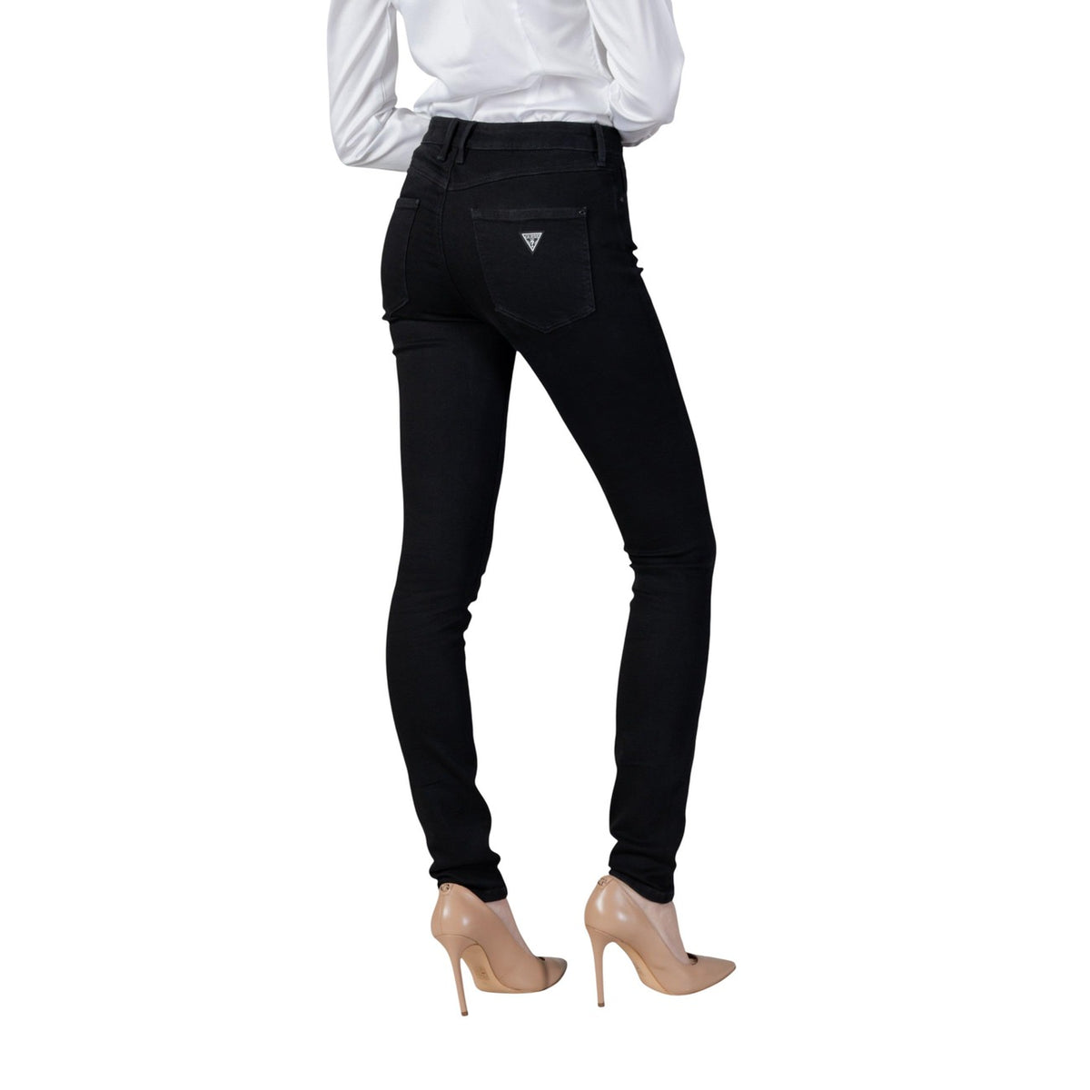 GUESS svarta jeans med lätt stretch