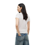 Tommy Hilfiger TJW SLIM ESSENTIAL RIB figurnära T-shirt