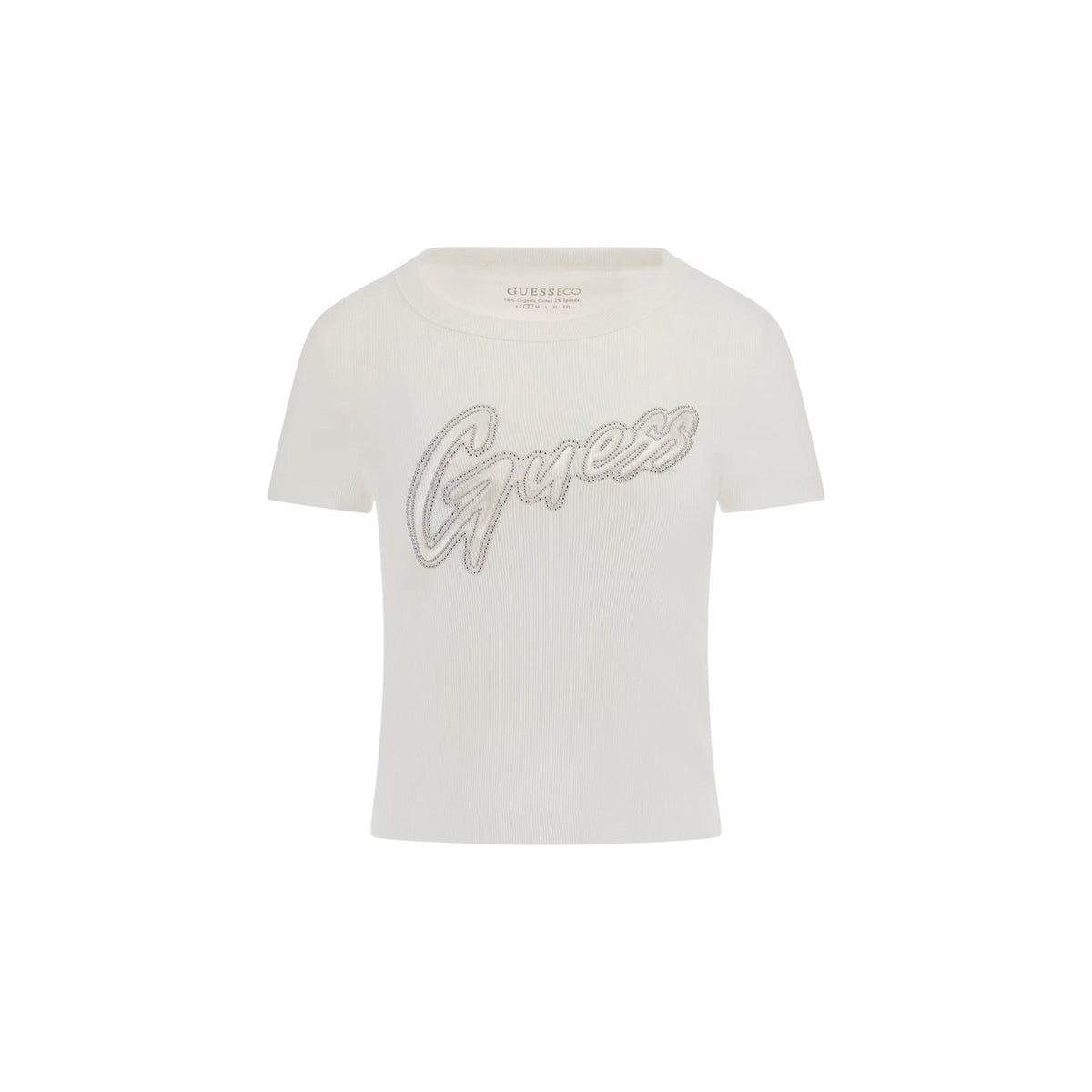 Guess SS CN RIB LOGO TEE T-shirt
