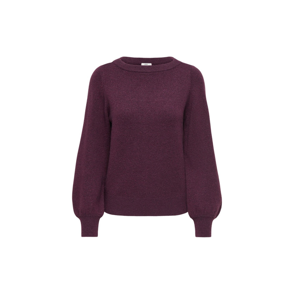 JDY JDYRUE GLITTER L/S BOAT PULLOVE KNT NOOS glittrig stickad tröja
