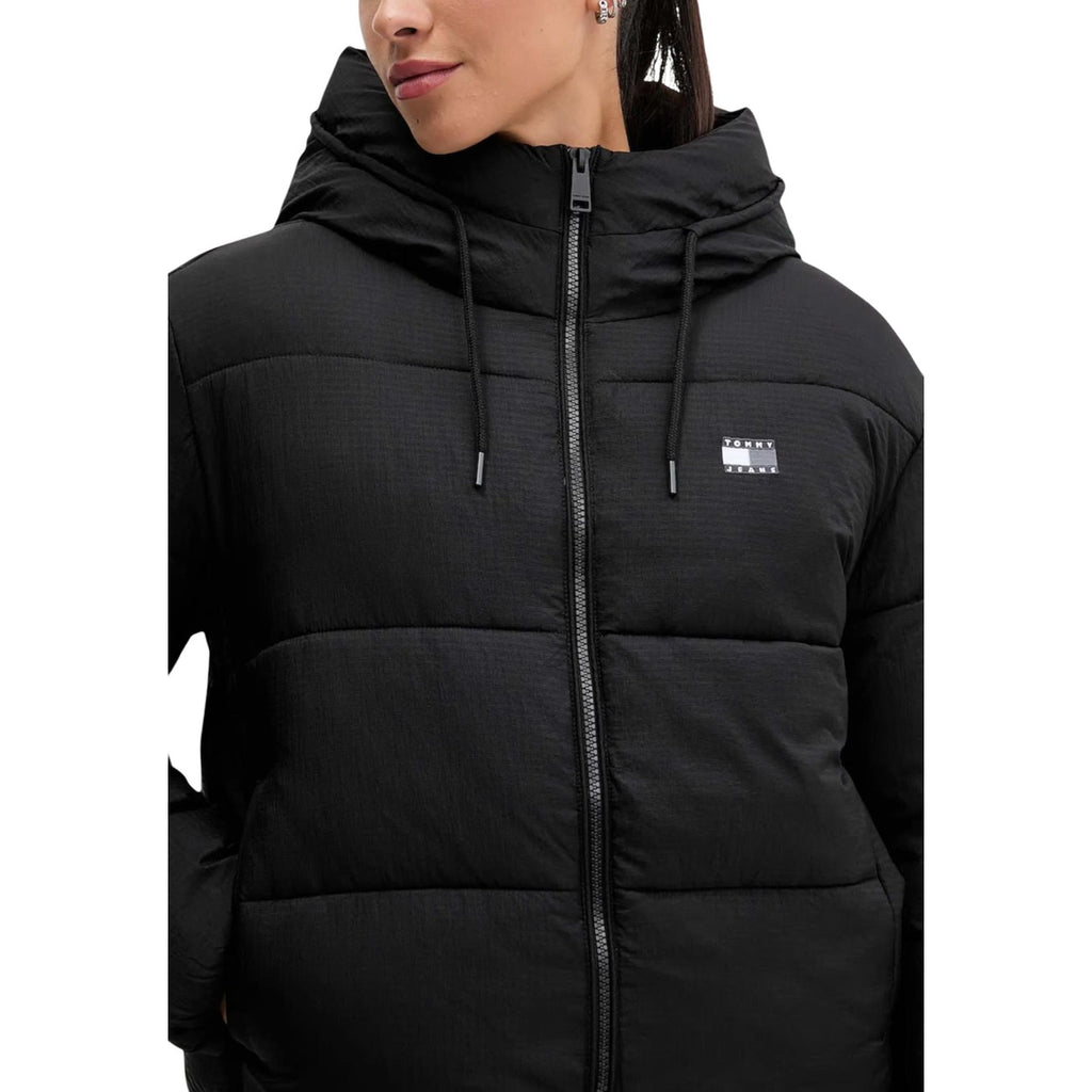 Tommy Hilfiger kort pufferjacka med huva