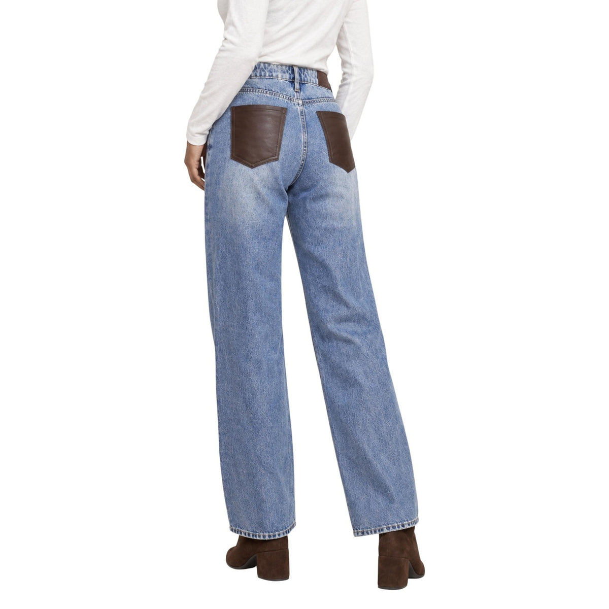 Armani Exchange jeans med vida ben