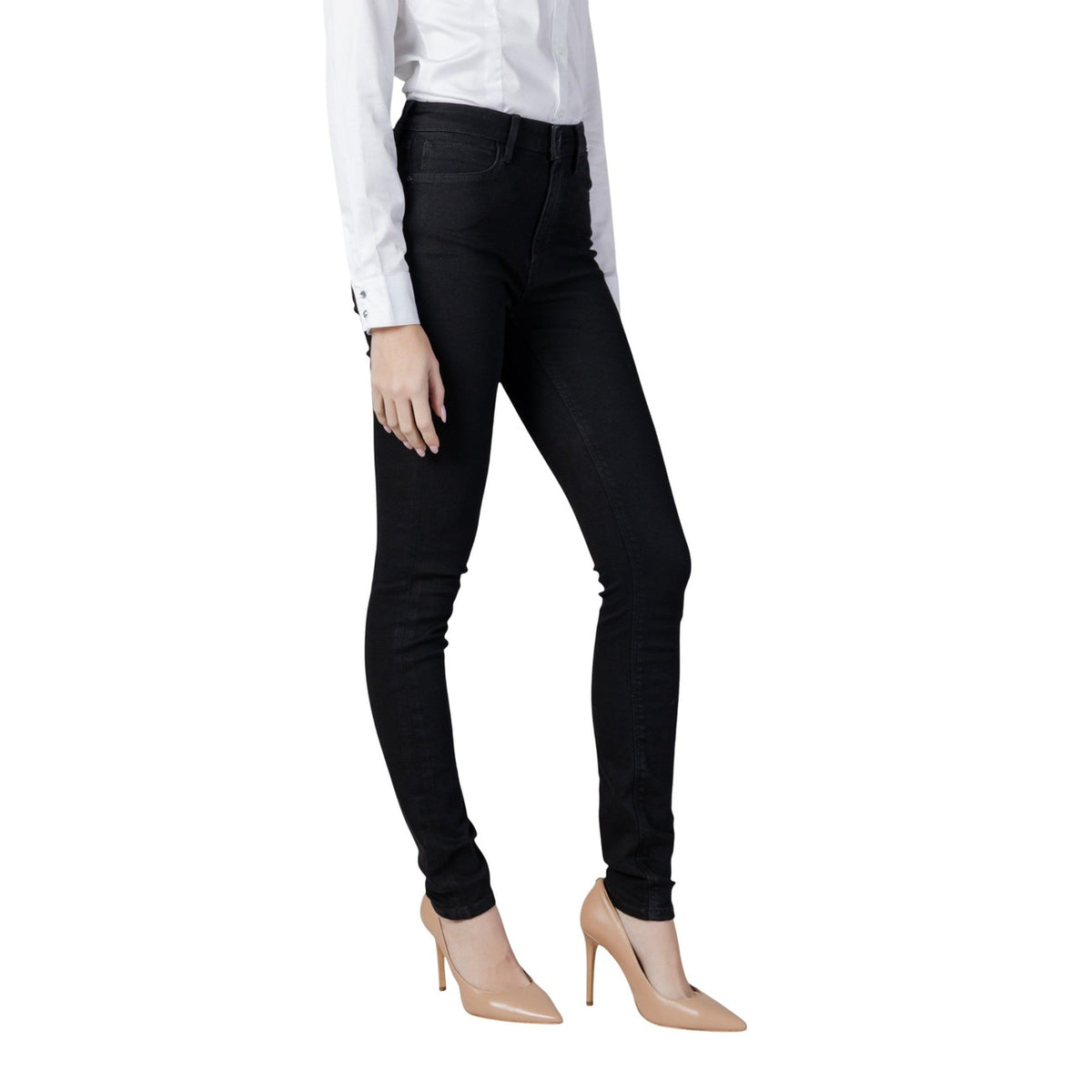 GUESS svarta jeans med lätt stretch