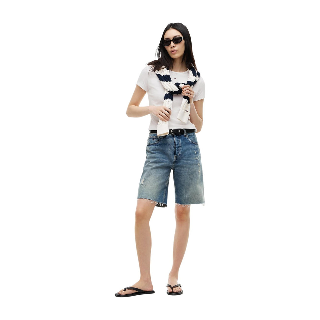 Tommy Hilfiger TJW SLIM ESSENTIAL RIB figurnära T-shirt