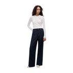 Tommy Jeans vit stickad cardigan