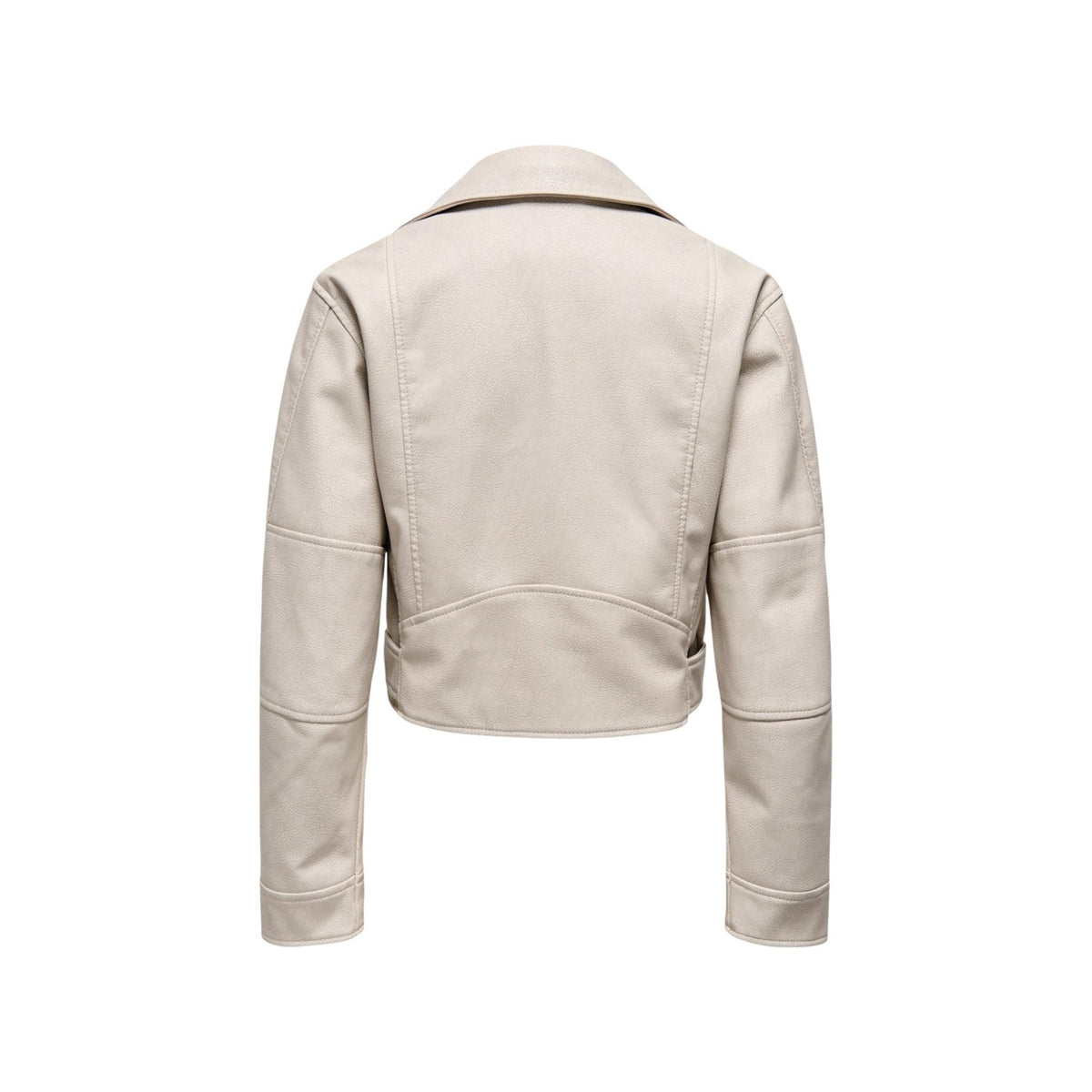 ONLY beige croppad övergångsjacka med slag