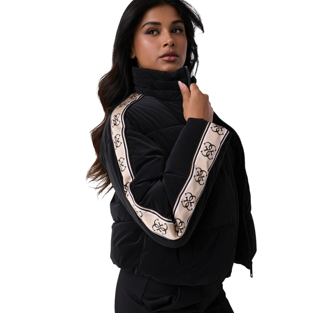 Guess Active NEW JEAN PUFFER JACK vadderad vinterjacka