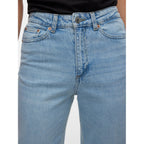 Vero Moda ljusblå Mom jeans med hög midja