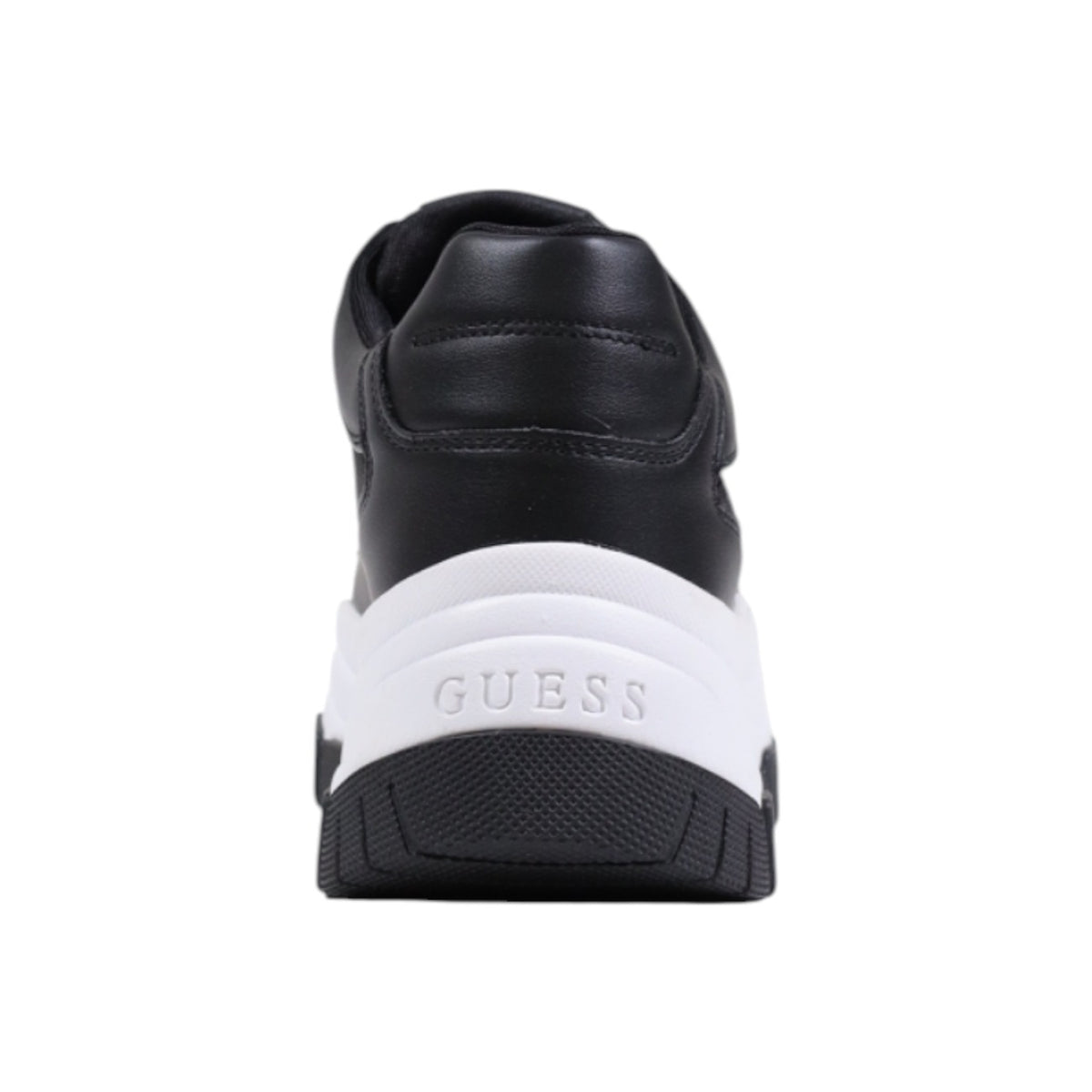 GUESS FLFBRT ELE12 Svarta Sneakers med Chunky Sula