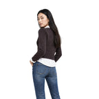 JDY JDYSILLA L/S DETAIL CARDIGAN KNT kort stickad kofta med knappar