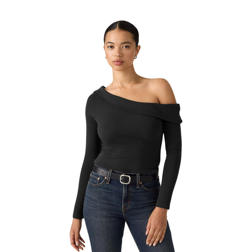 Levi's långärmad one shoulder-topp