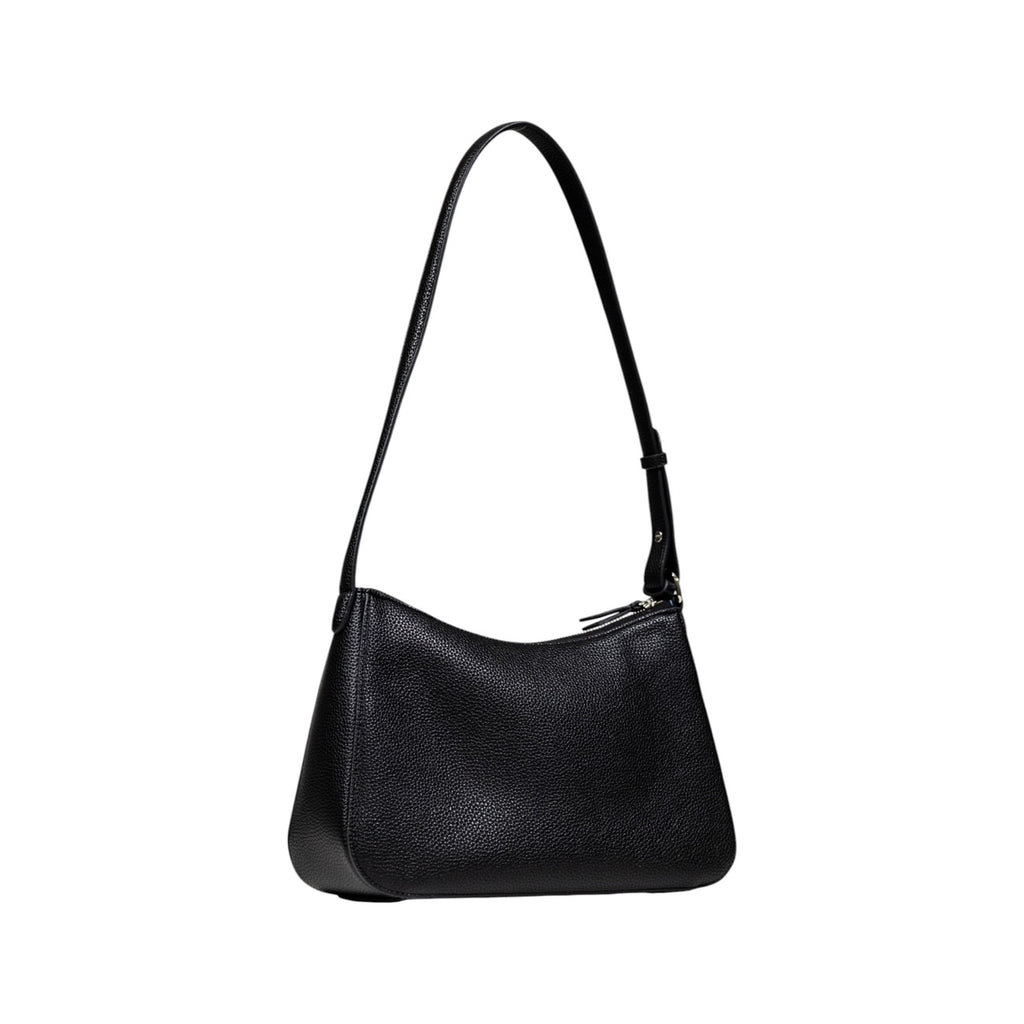 Armani Exchange Svart Handväska med Tryckt Logga